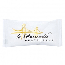 Coussinet de Sucre Blanc Bio 4g personnalisé LA PASSERELLE