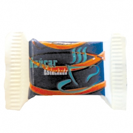 Sucre blanc 1 morceau 4g emballage Papier personnalisé 3 COULEURS