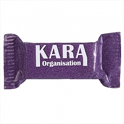 Sucre blanc 2 morceaux 2x2.5g emballage Papier personnalisé KARA