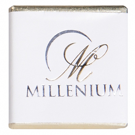 Chocolat personnalisé Napolitain Noir 4g MILLENIUM