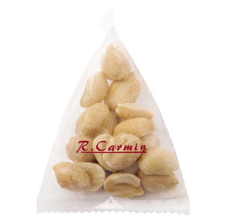 Berlingot personnalisé de Cacahuètes Grillées Salées R CARMIN