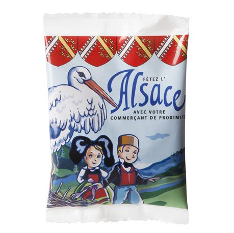 Sachet de Bretzels personnalisé 10g ALSACE