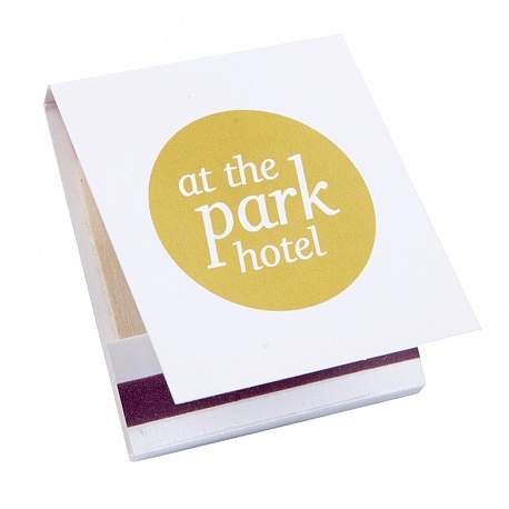 Boîte d'Allumettes publicitaire AT THE PARK HOTEL