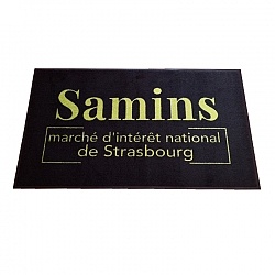 Tapis d’accueil publicitaire SAMINS