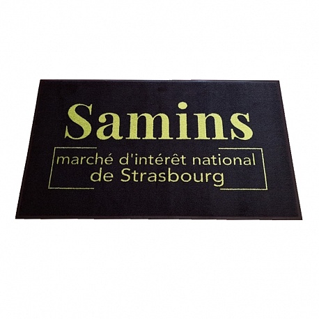 Tapis d’accueil publicitaire SAMINS